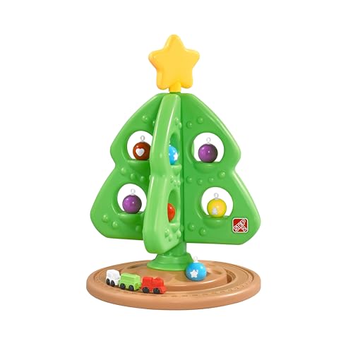 Step2 My First Christmas Tree for Kids, Interactive Train Ornament Set – Opaque Ornaments