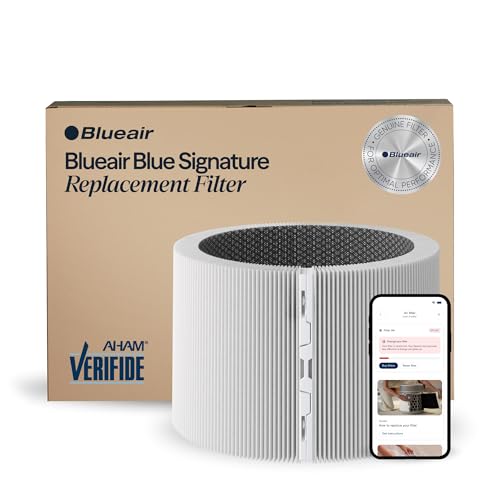 Large Replacement Air Filter for Blueair Signature Air Purifier - Removes Pollutants & Odors