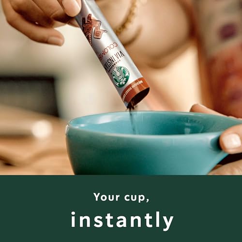 Starbucks VIA Ready Brew Colombia Instant Coffee 50-Count Pack