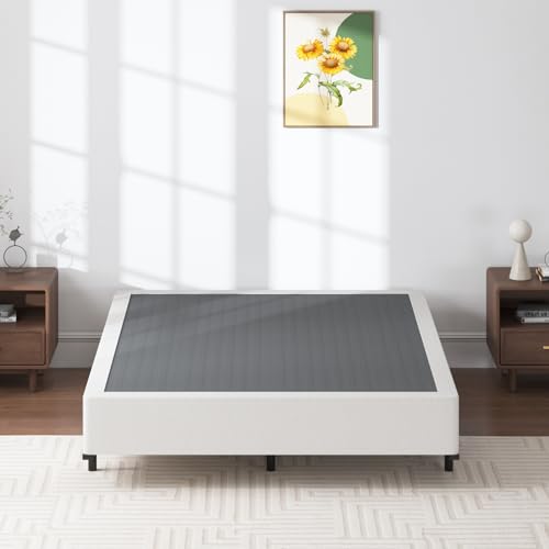 SHLAND Full Size Box Spring 9 Inch Metal Mattress Foundation Bed Base