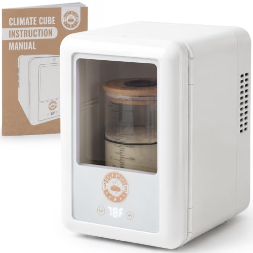 Climate Control Cube for Sourdough Starters - Temperature Regulating Jar Warmer & Cooler