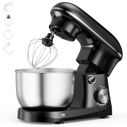 OLIXIS 4.2 Qt Stand Mixer, 10-Speed Tilt-Head Electric Mixer for