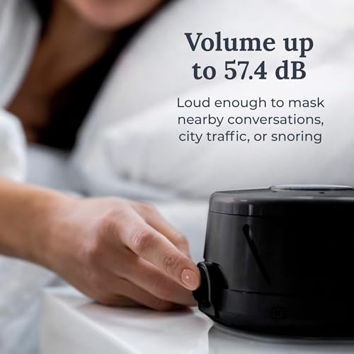 Yogasleep Dohm Classic Black White Noise Machine - Travel & Sleep Aid