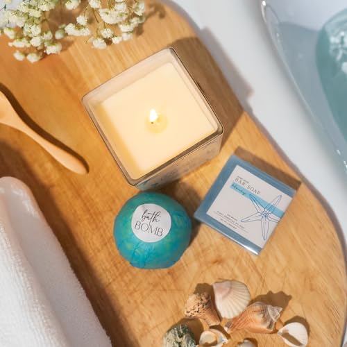 The Love Crate Co. Self Care Package for Women – Thinking of You Self Care Kit, Orange Birthday Box for Her, Get Well Soon Basket, Spa Treat for Women, After Surgery Care Package, Thoughtful Gift Idea