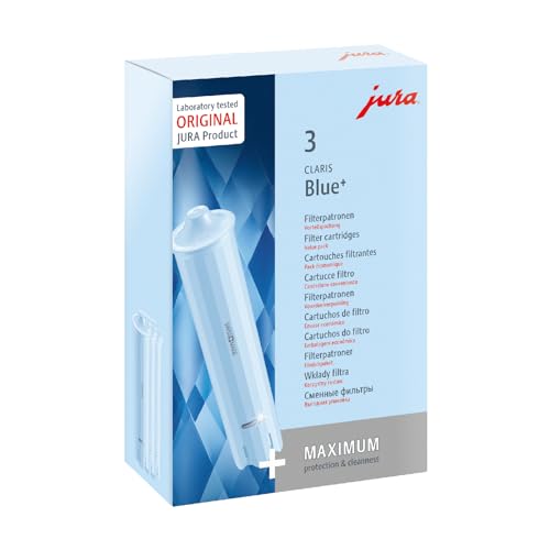Water Filter Cartridge Set for Jura Coffee Machines - Claris Blue+