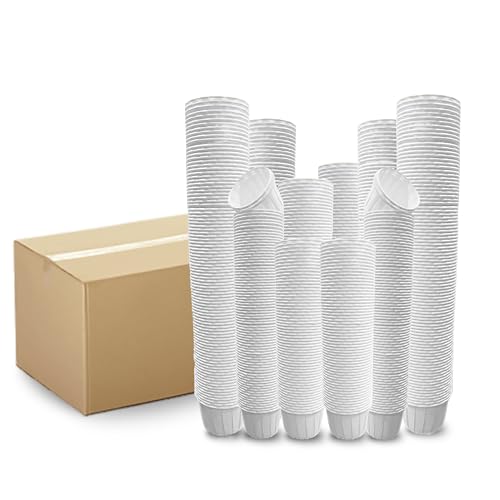 EXITOGLOBAL Disposable 1oz Paper Medicine & Condiment Cups - Bulk Pack of 2500