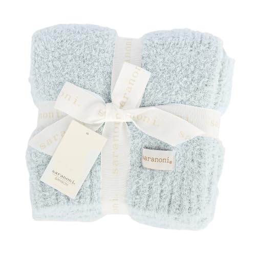Saranoni Bamboni Baby Blanket Sky Blue 30x40