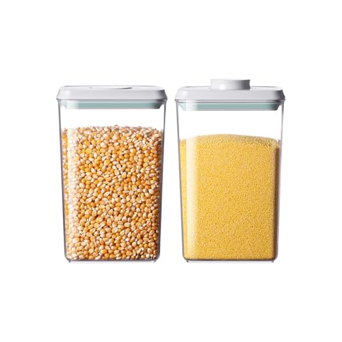 EQI 2.9Qt Food Storage Containers with Lids, 2-Pack Airtight BPA-Free Kitchen Organizer