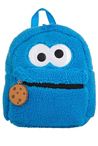 Sesame Street Cookie Monster Mini Backpack for Toddlers Boys Girls School Travel