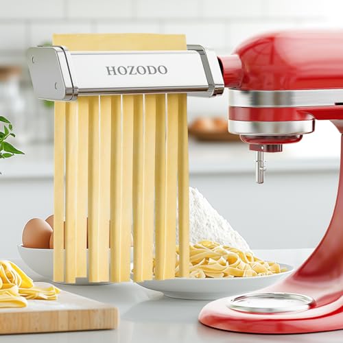 KitchenAid Pasta Attachment Set Silver - 3-Piece Pasta Roller & Cutter