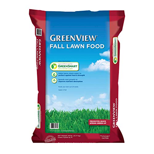 Fall Lawn Fertilizer 48 lb Bag - Covers 15,000 sq. ft. with GreenSmart