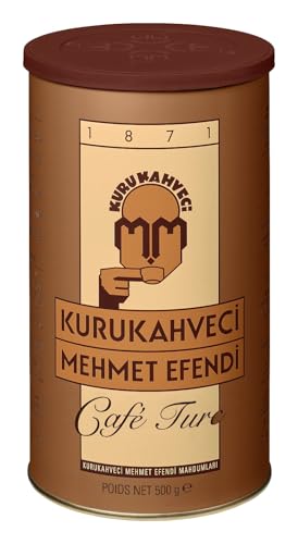 Turkish Coffee Medium Roast 17.6 oz Pack of 2 - Authentic Arabica Ground Coffee