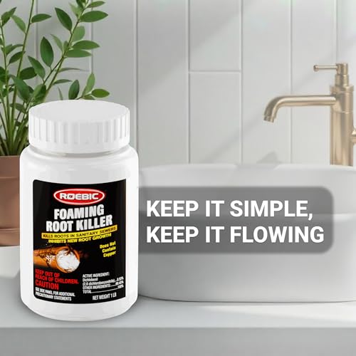 Foaming Tree Root Killer - 16 Ounce, Pack of 3 | Pipe Clog Prevention