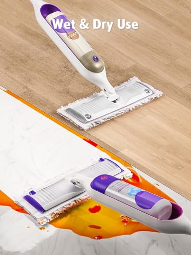 AIR U+ 48 Pack Disposable Power Mop Pads for Swiffer Power Mop, Thick 14-Layer, Large Size, Easy to Use, Wet & Dry Cleaning Refills