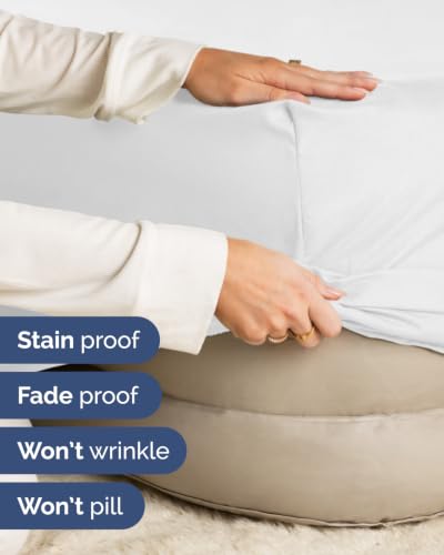 Extra Deep King Fitted Sheets Set – White, 2-Pack, 18-24 Inch Deep Pockets - CGK Unlimited Variation of THIS listing