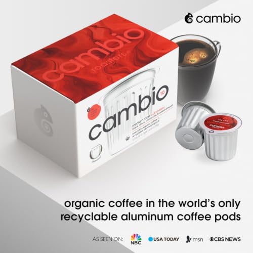 Colombian Medium Roast Coffee Pods - Recyclable Aluminum, 60ct - Cambio Roasters
