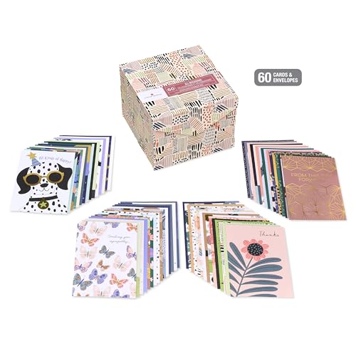 All-Occasion Greeting Card Pack - Assorted Celebration Designs, 65 Count - Celebration Variations