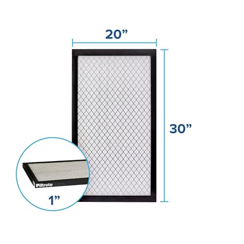 Filtrete 20x30x1 MERV 14 Air Filter - 4 Pack, MPR 2500 HVAC Replacement
