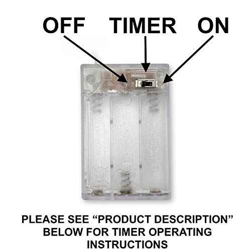 30 LEDs Green Color String Lights Silver Wire Indoor and Outdoor 9.5 Feet Firefly Starry Fairy Lights Battery Powered for DIY, Christmas, Holidays, Party, Bedroom and Centerpieces