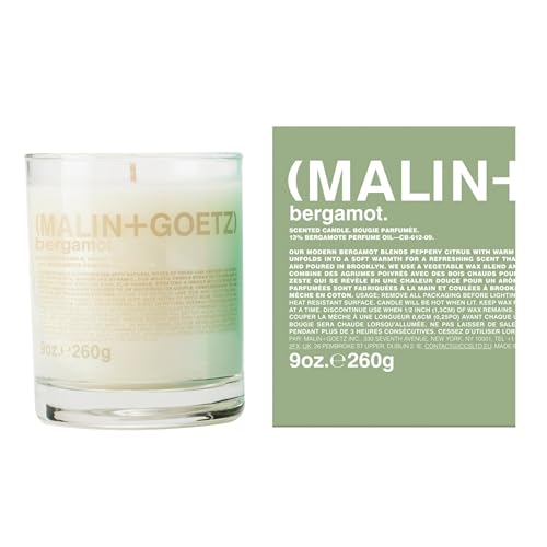 Scented Candle - Bergamot - Hand-Poured Soy Wax with Unique Fragrance Blends