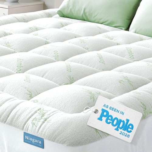 Green Queen Mattress Topper Ultra Soft Support Back Pain Relief | Niagara Sleep Solution