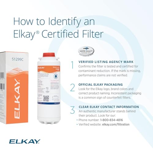Elkay 1500 Gallon WaterSentry Replacement Filter 51299C - 1 Pack