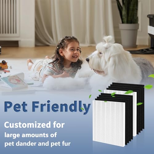 10 Piece Set Replacement Air Purifier Filters for Winix PlasmaWave C535 5300 6300 AM90