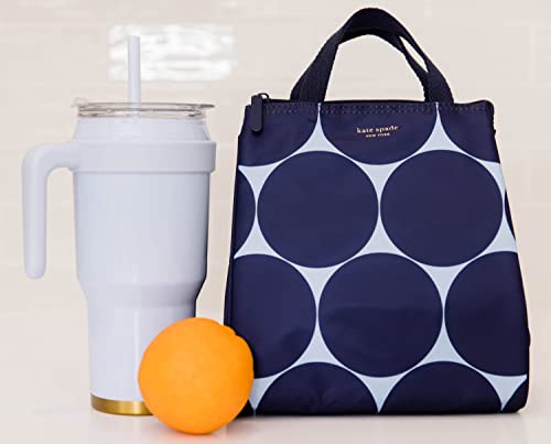 Kate Spade Joy Dot Portable Soft Cooler Lunch Bag with Insulated Interior - One Size