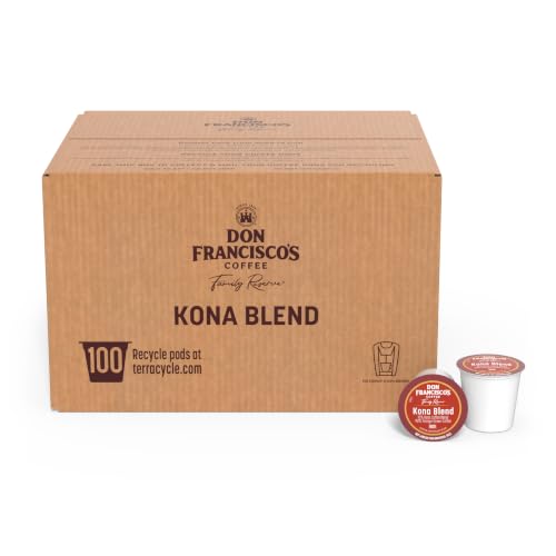 Kona Blend Coffee Pods - Medium Roast, 100 Count, Compatible with Keurig - Variation of this listing