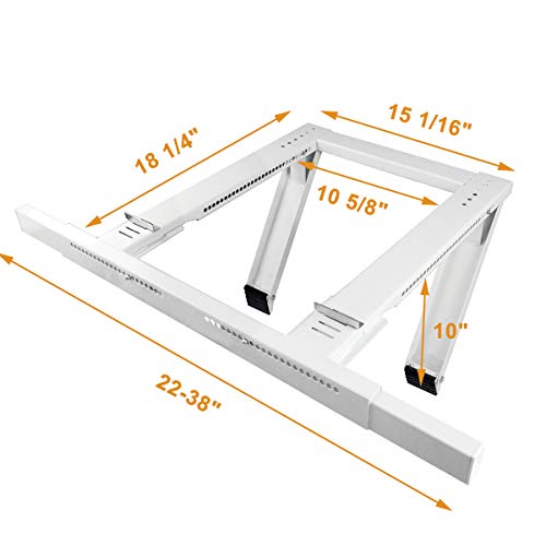 Heavy-Duty Window AC Support Bracket No Drilling Up to 200lbs - Easy Install