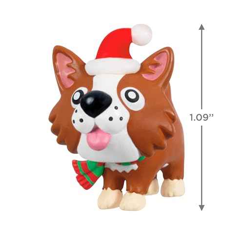 Hallmark Keepsake 1.09" Mini Christmas Ornament 2024, Howliday Helpers, Gifts for Animal Lovers