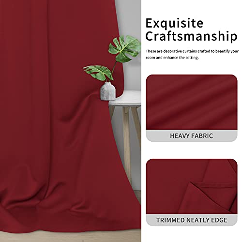 Easy-Going Thermal Grommet Blackout Curtains, 2 Panels 42x84 in