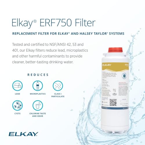 Water Filter Replacement for Residential WaterSentry ERF750 - Elkay Certified