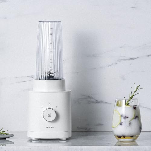 ZWILLING Enfinigy 20 oz White Personal Blender for Smoothies & Purees