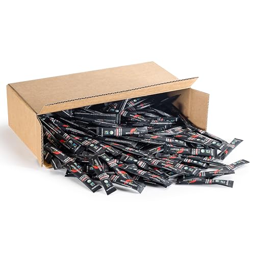 Instant Coffee Packets - 250 Single Serve Organic Arabica & Fair-Trade | Bulk Pack of 250