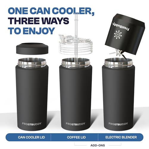 Frost Buddy XL Can Cooler - Texastea Variation Fits 12-24 oz Cans & Bottles