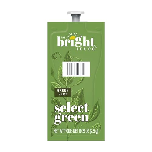 Flavia Bright Tea Select Green Tea Freshpacks for Flavia Brewers (Case of 100)