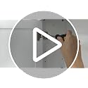 Over Toilet Storage Cabinet with Adjustable Shelves - White Bathroom Organizer