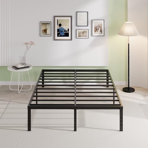 California King Bed Frame 18 Inch Tall with Large Storage Space - EMODA Variation