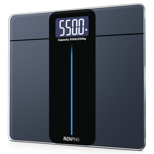 RENPHO 550lb Digital Scale for Body Weight, Large LED Display, Core 1L
