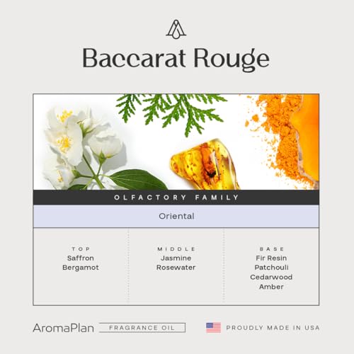 AromaPlan Baccarat Rouge Hotel Diffuser Oil - 5 Fl Oz Variation of THIS listing