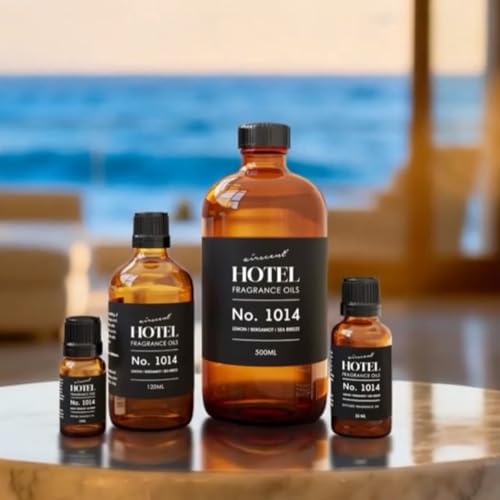 AirScent Hotel Diffuser Oil No. 1014 - Lemon Bergamot Sea Breeze 4 Fl Oz
