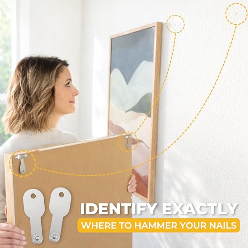 Pro All-in-One Picture Hanging Kit with Level & Hardware - Go Hang It!