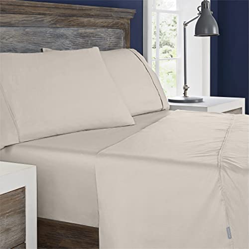 Columbia King Omni Freeze Cooling Sheet Set - Fossil, Hot Sleepers Bedding
