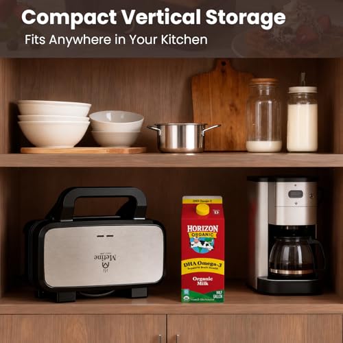 Waffle Maker with Removable Plates 3-in-1 Sandwich & Pancake Maker - Standard Indicator