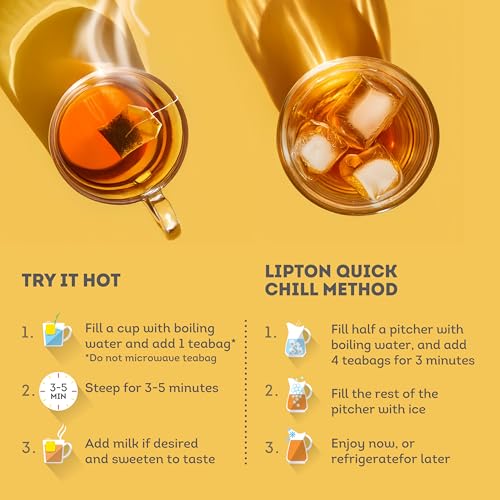 Loose Black Tea - Premium Lipton Yellow Label, 900g Pack of 1