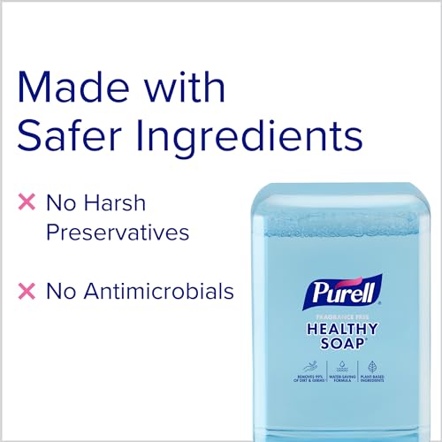 Purell Foam Hand Soap Refill Fragrance-Free 2 Pack x 1200 mL - Safe & Eco-Friendly