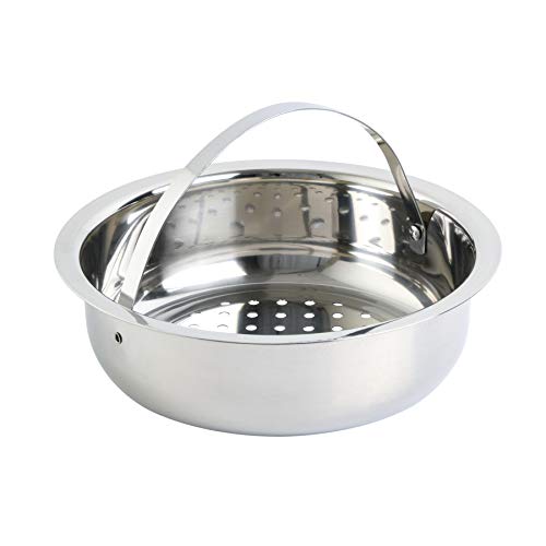 Oster Sangerfield 5-Quart Stainless Steel Pasta Pot Set with Lid, Steamer & Strainer