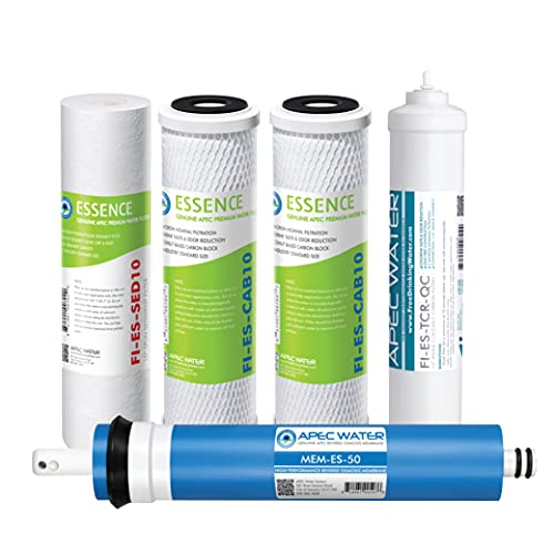 APEC Essence Series 50 GPD Reverse Osmosis Filter Set 1 Year Replacement for ROES-50