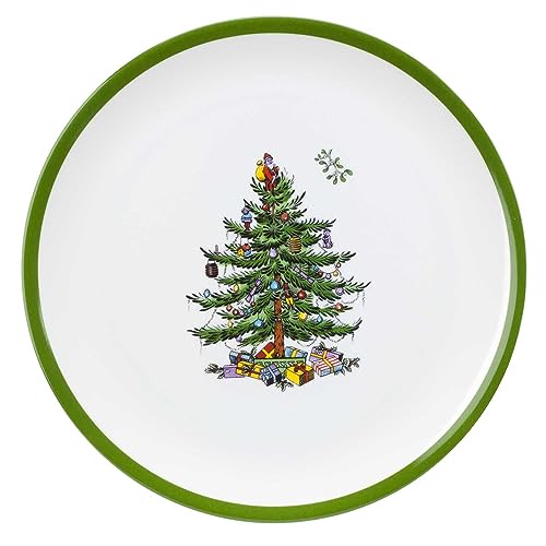 Spode Christmas Tree 3-Piece Children's Dinnerware Set - 10 Oz Melamine (Christmas Tree Melamine 3 Piece Set)